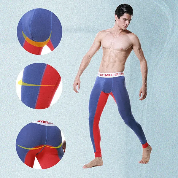 Men Modal Long Johns Elastic Trousers Thermal Underwear M-XL SM6