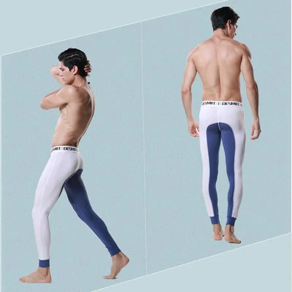 Men Modal Long Johns Elastic Trousers Thermal Underwear M-XL SM6