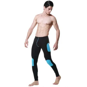 Men Modal Long Johns Pants with Splice Thermal Underwear Bottoms in M L XL SM6