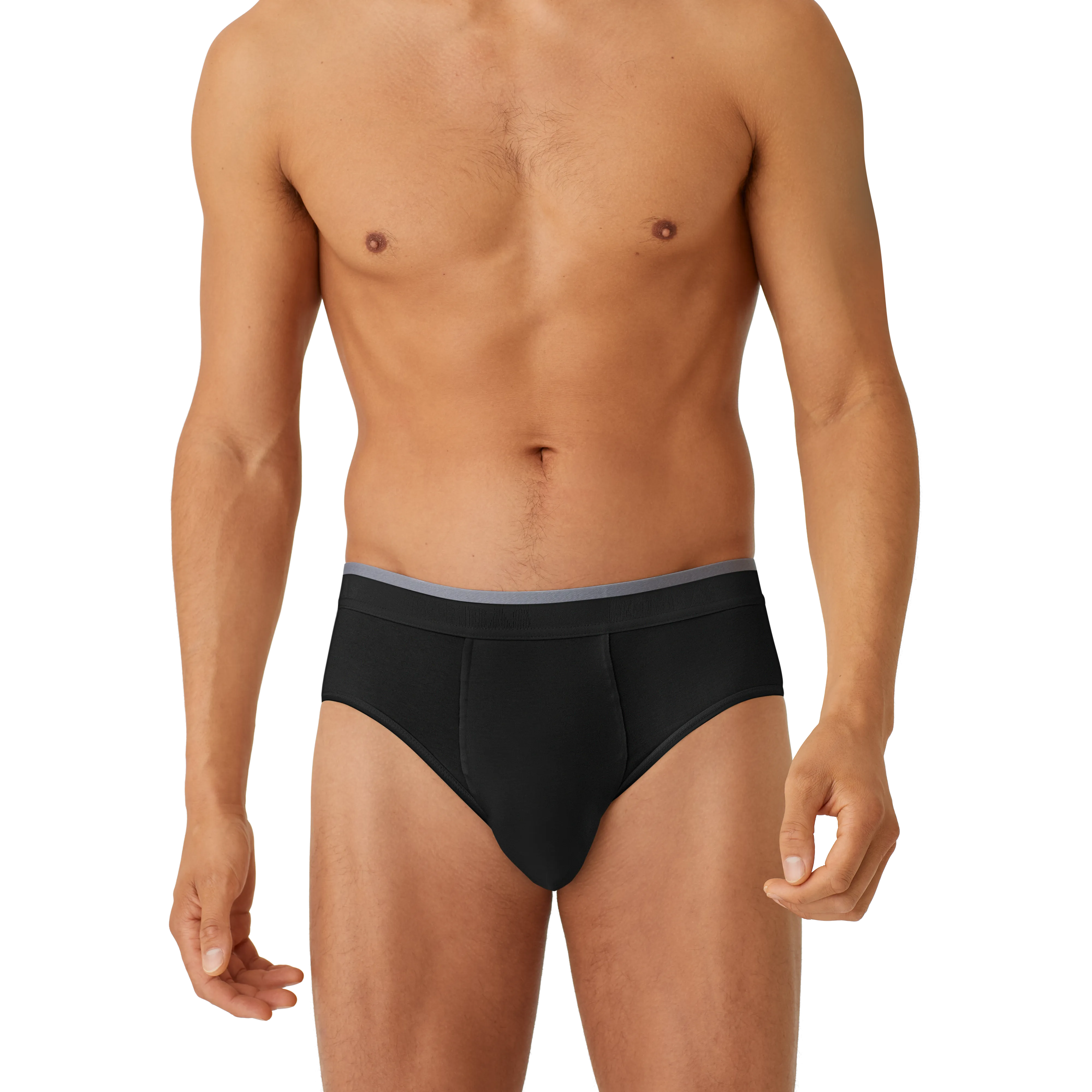 Cotton Modal Blend Flyless Brief