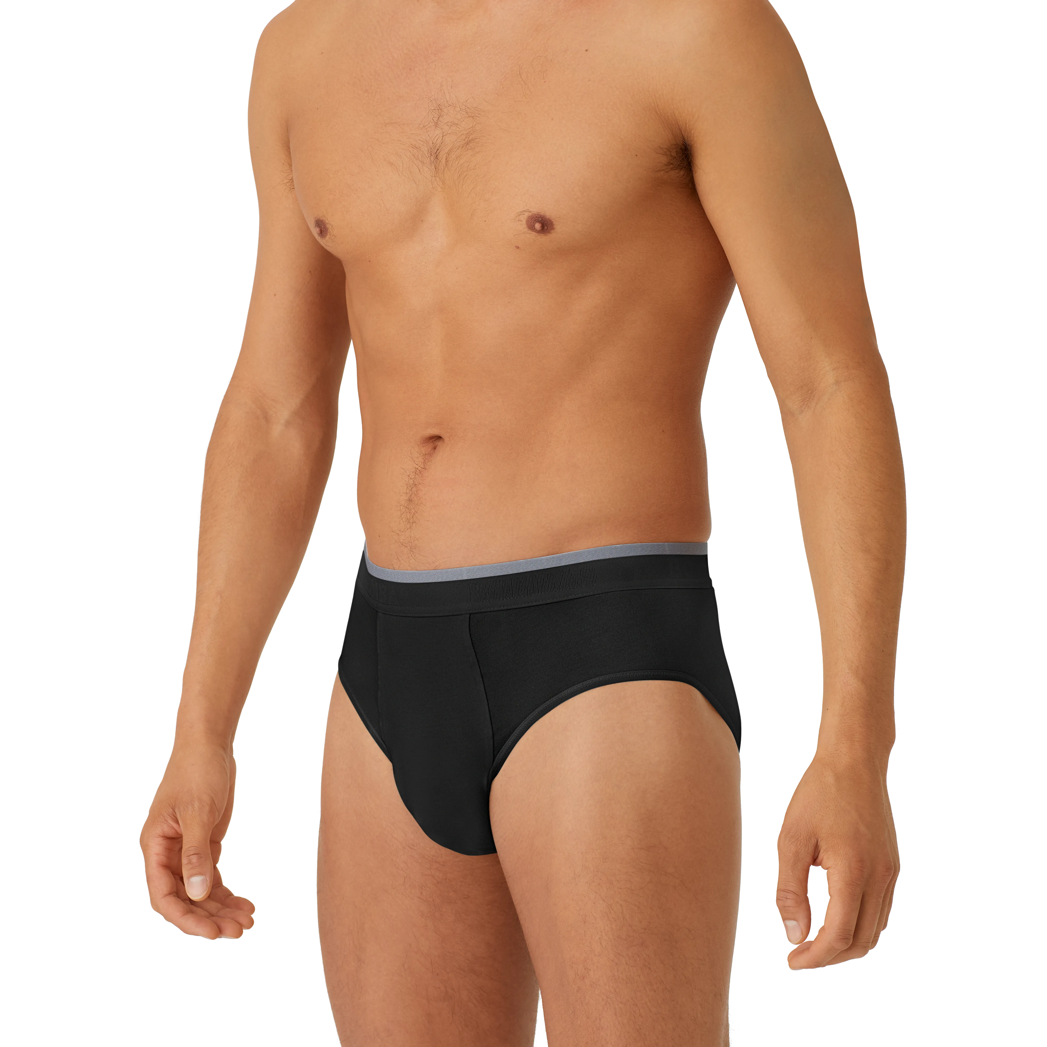 Cotton Modal Blend Flyless Brief