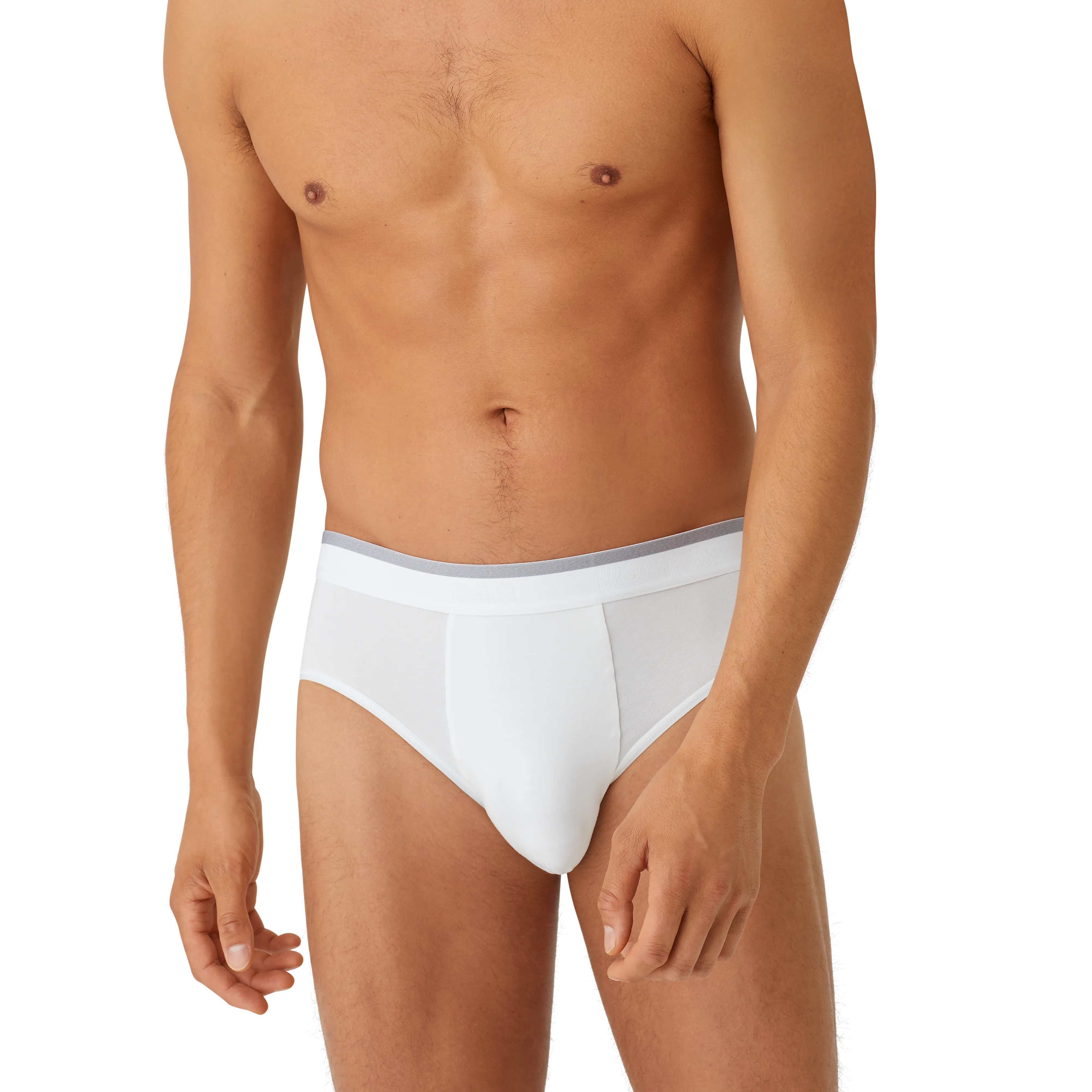 Cotton Modal Blend Flyless Brief