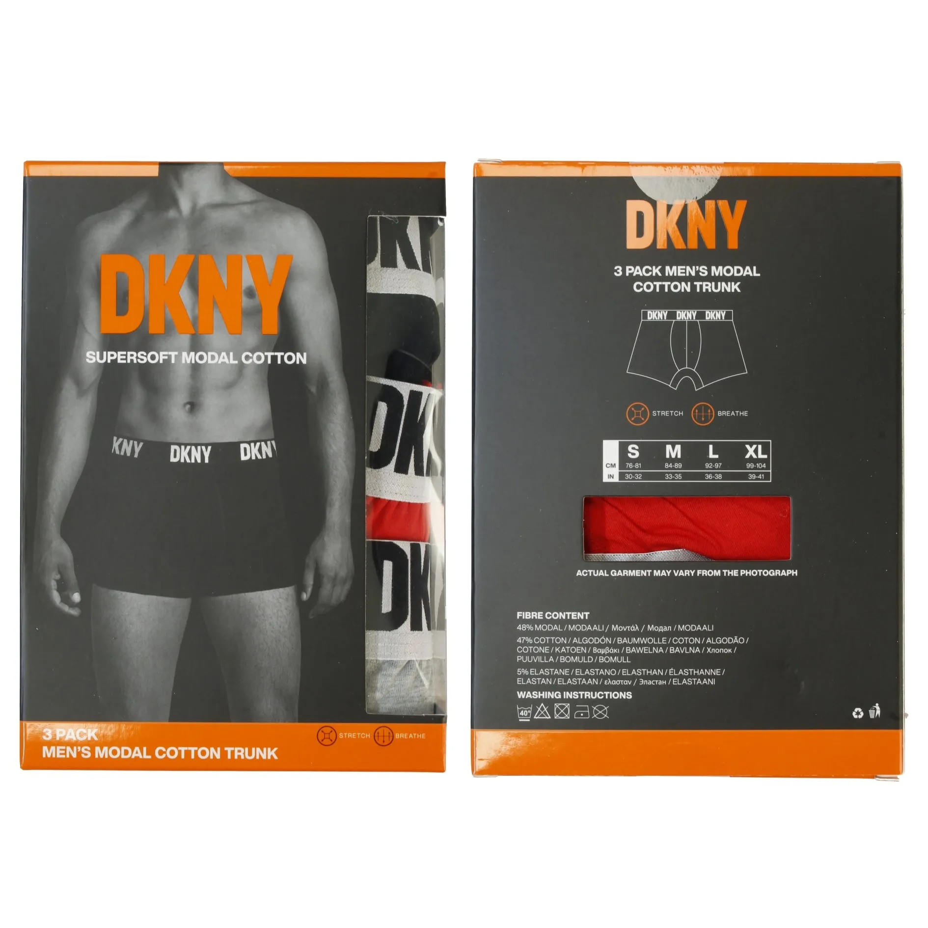 DKNY Supersoft Modal Cotton Boxer Trunks