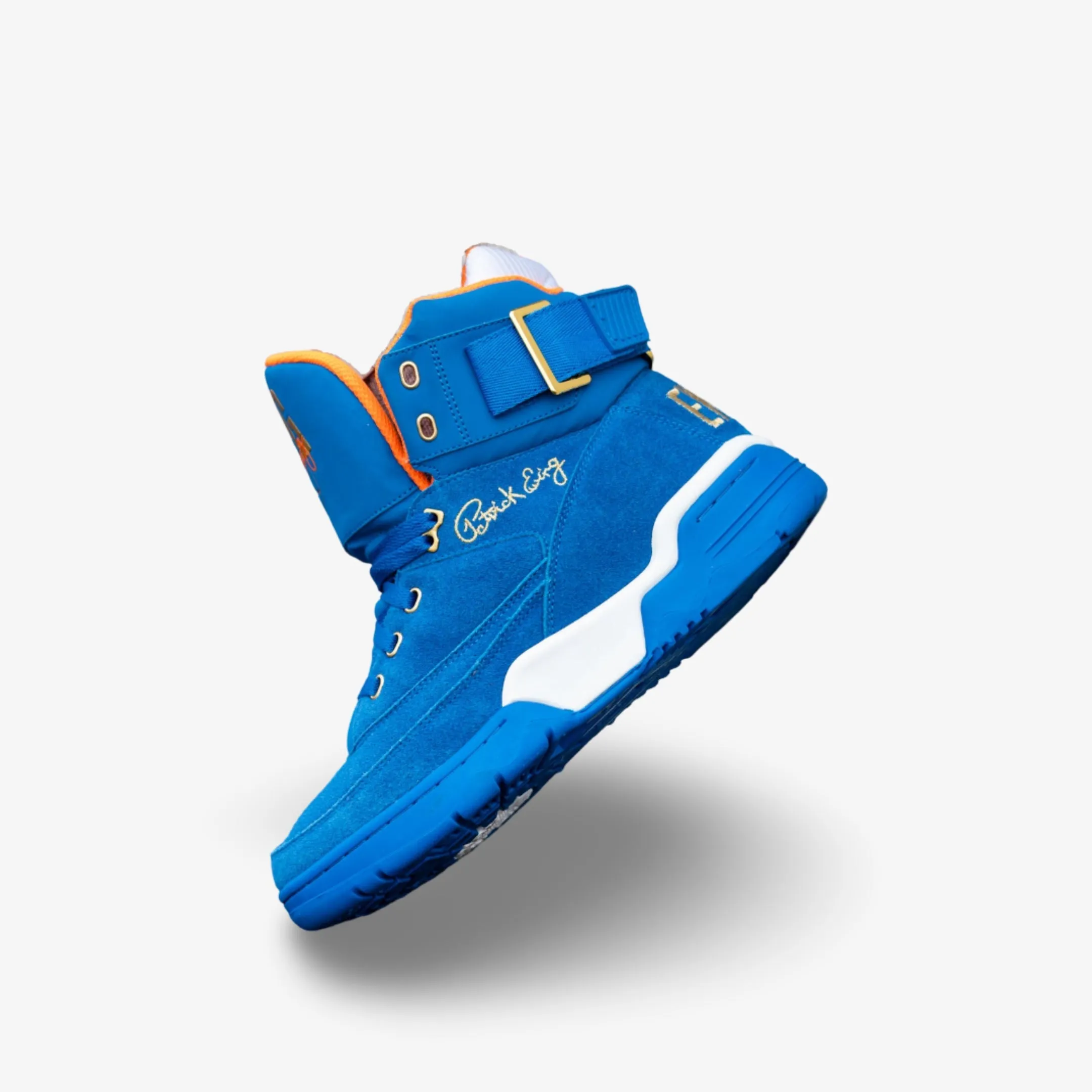 (Men's) Blue / Orange Ewing Athletics 33 Hi '10th Anniversary' 1BM02105-439