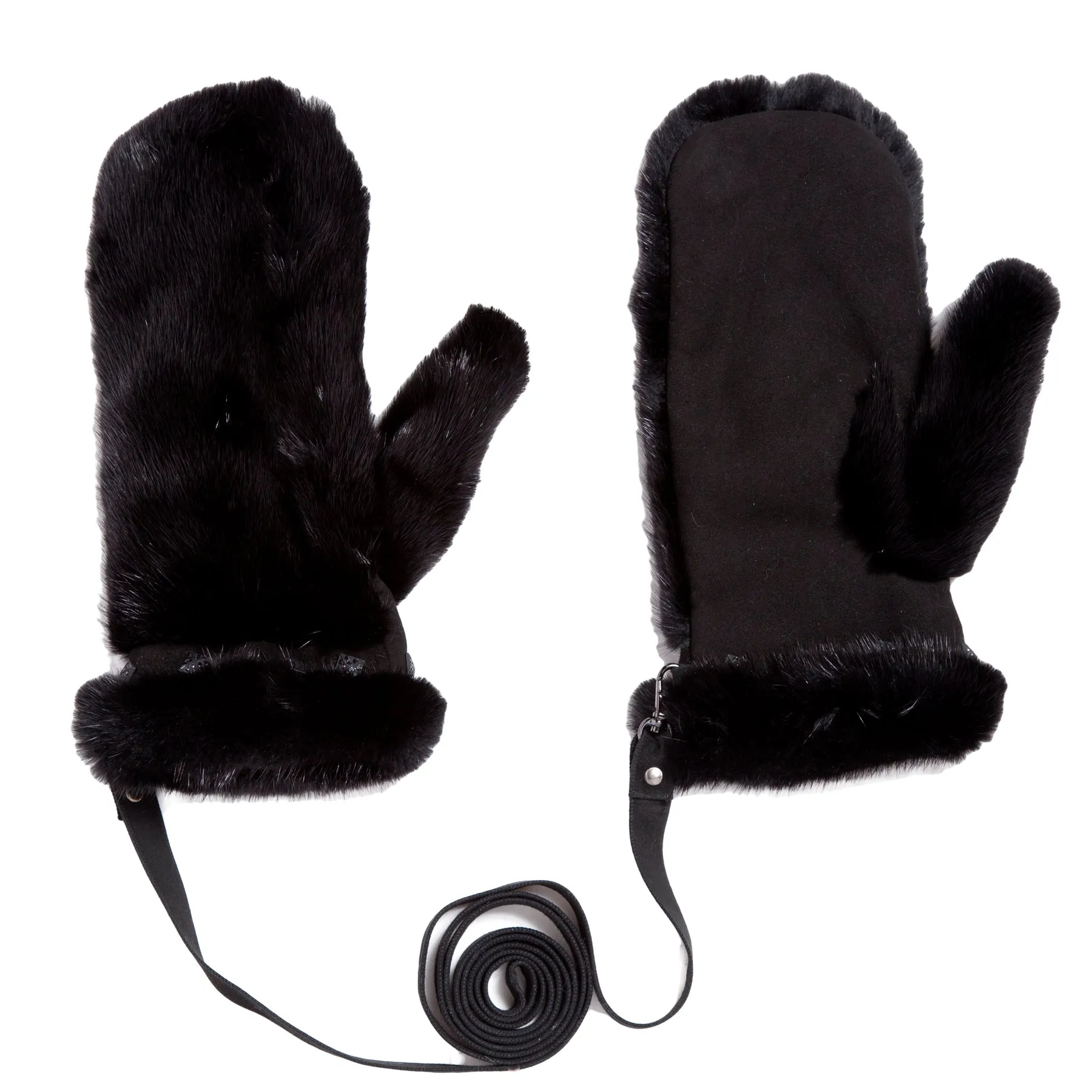 Mink Mitten