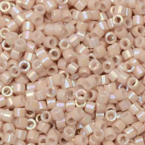 Miyuki Delica Seed Beads Opaque Pink Champagne 11/0 Size 7.2 Gram Tube