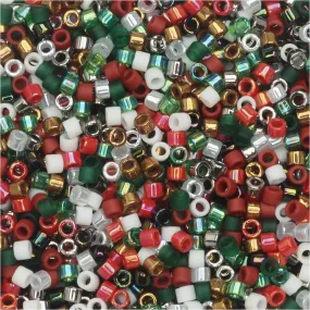 Miyuki Delica Seed Beads 11/0 Christmas Mix