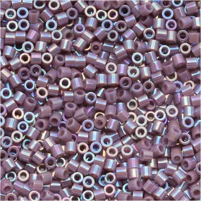 Miyuki Delica Seed Beads Opaque Lilac AB DBS158 15/0 Size 4 Grams