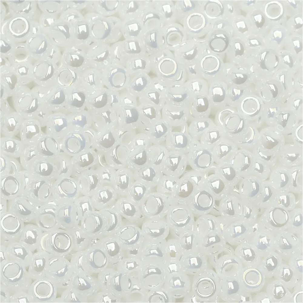 Miyuki Round 11/0 White Pearl Ceylon #420 Seed Beads (2.5 Tube)