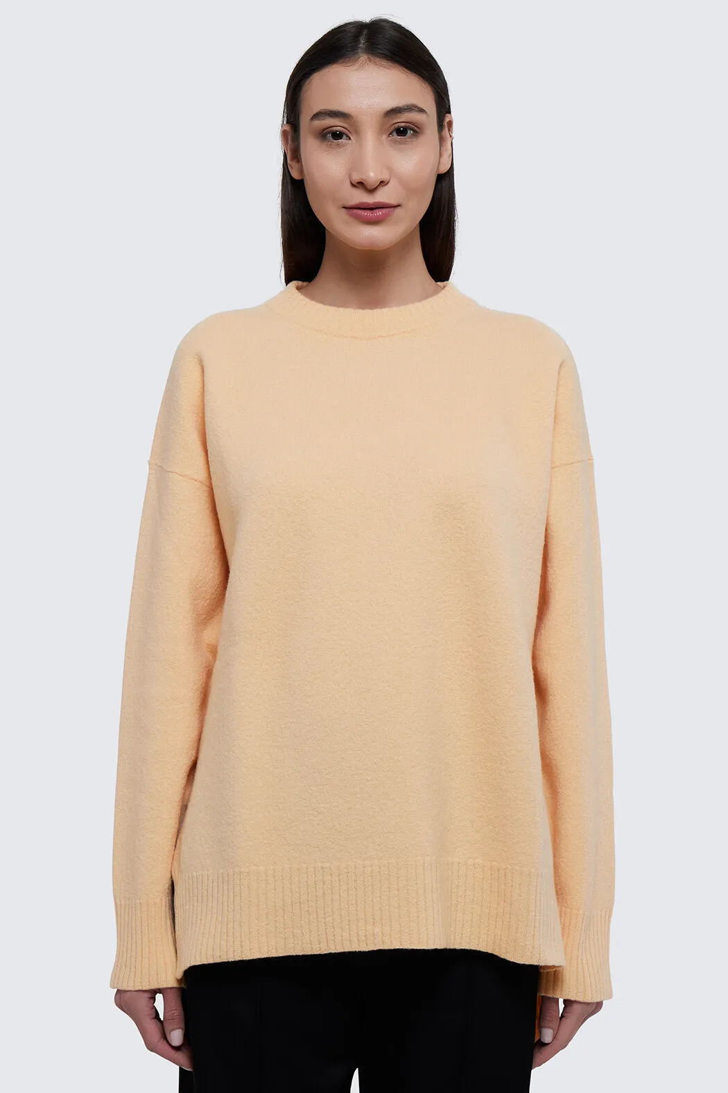 Jil Sander | Crew Neck Unisex Wool Blended Casual