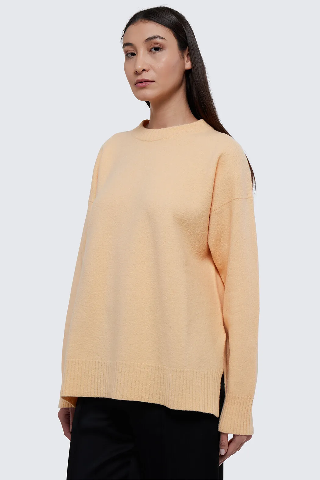 Jil Sander | Crew Neck Unisex Wool Blended Casual