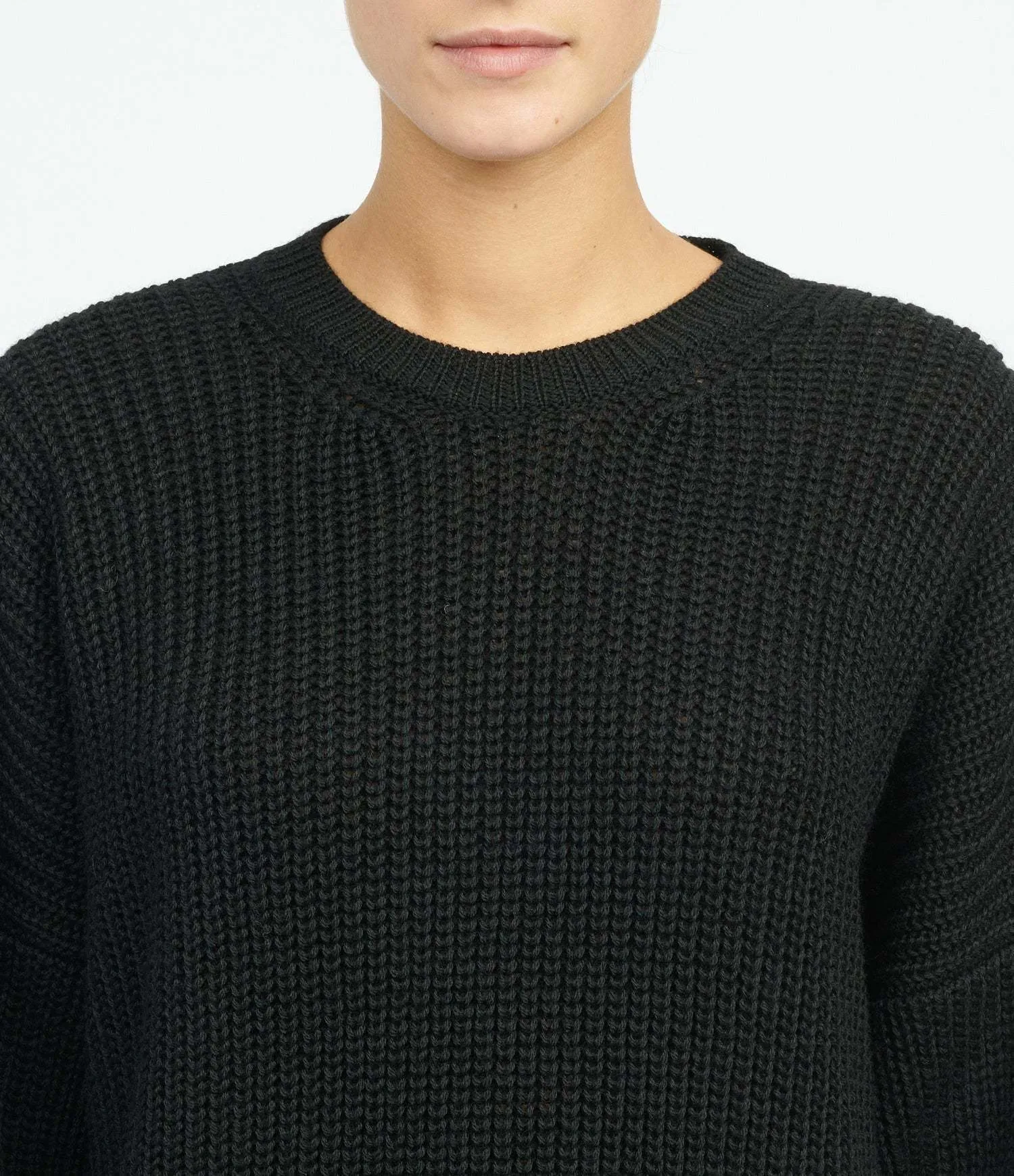 MM6 Maison Margiela | Casual Wool Long Sleeves Plain V-neck & Crew neck