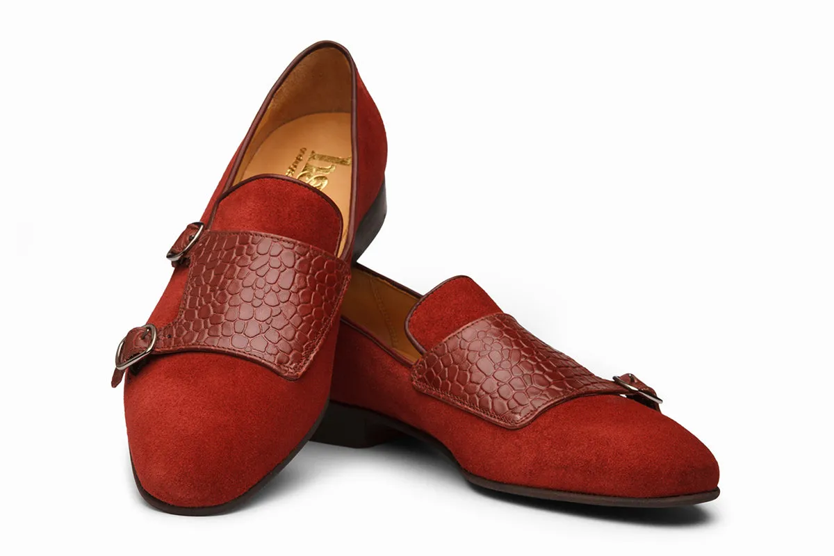 Men's Double Monk Strap Shoes