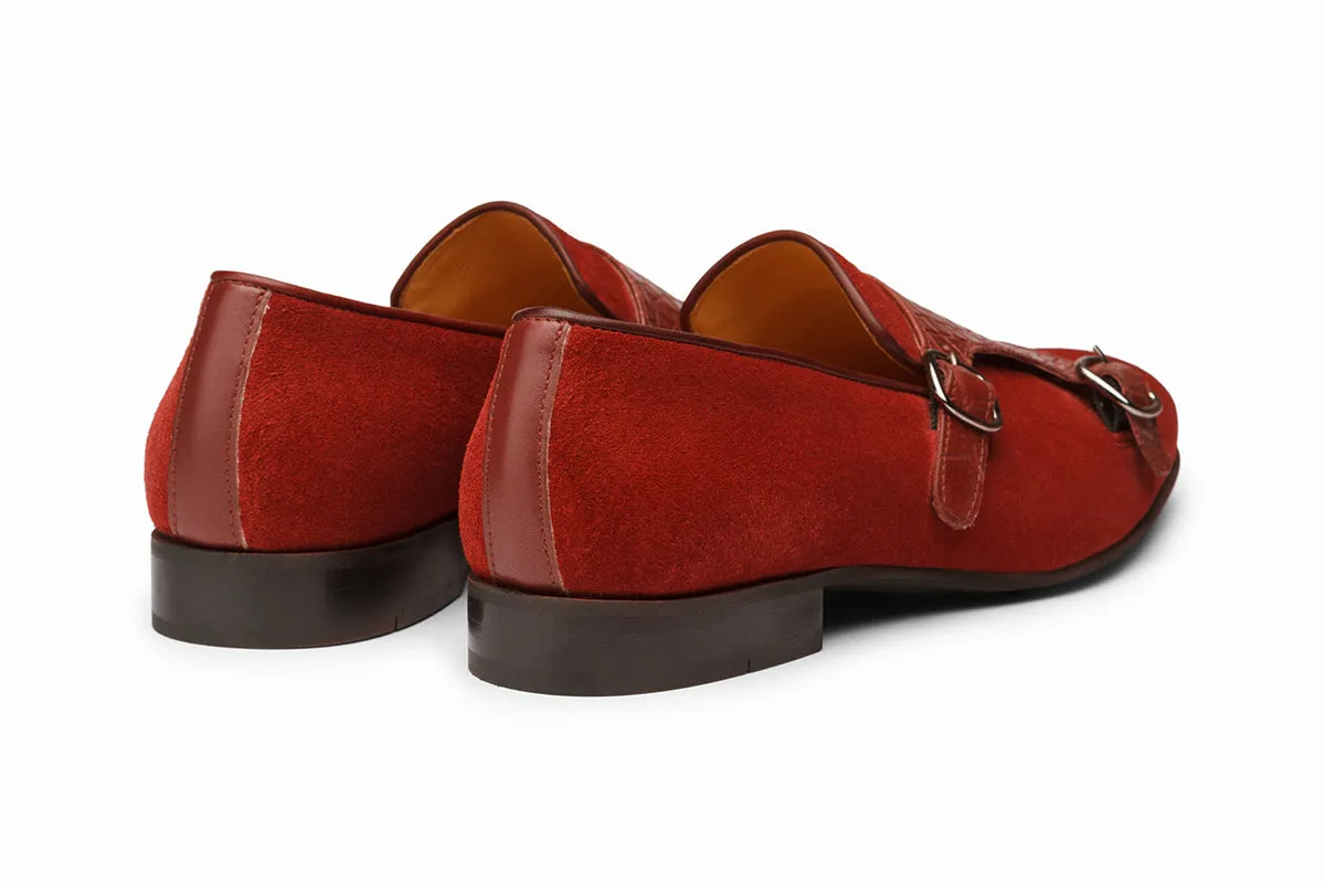 Men's Double Monk Strap Shoes