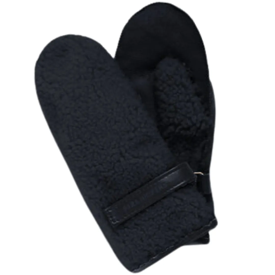 Navy Blue Fluffy Mittens Parajumpers Men