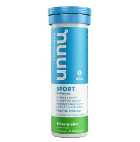 Nuun Sport Watermelon Drink Mix - Pack of 10 Tablets