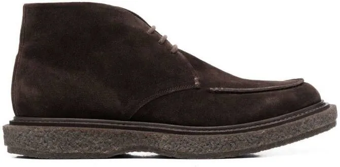 Officine Creative suede ankle boots Brown