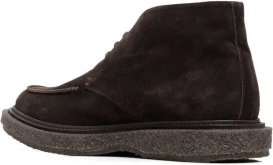 Officine Creative suede ankle boots Brown