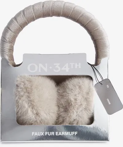 Faux-Fur Earmuffs Gift Box for Women on 34th Street