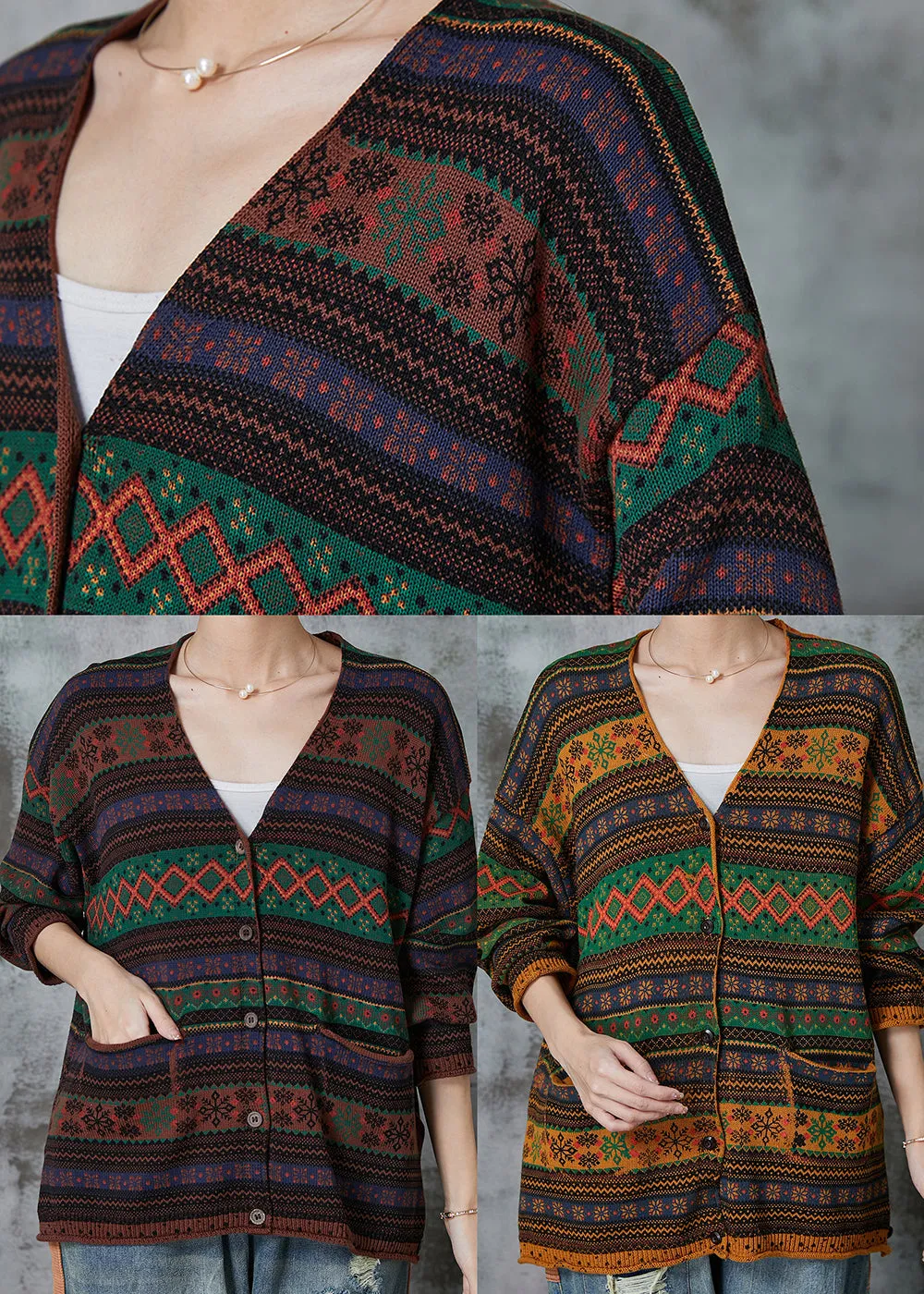 Oversized Modern Knit Cardigan for Spring