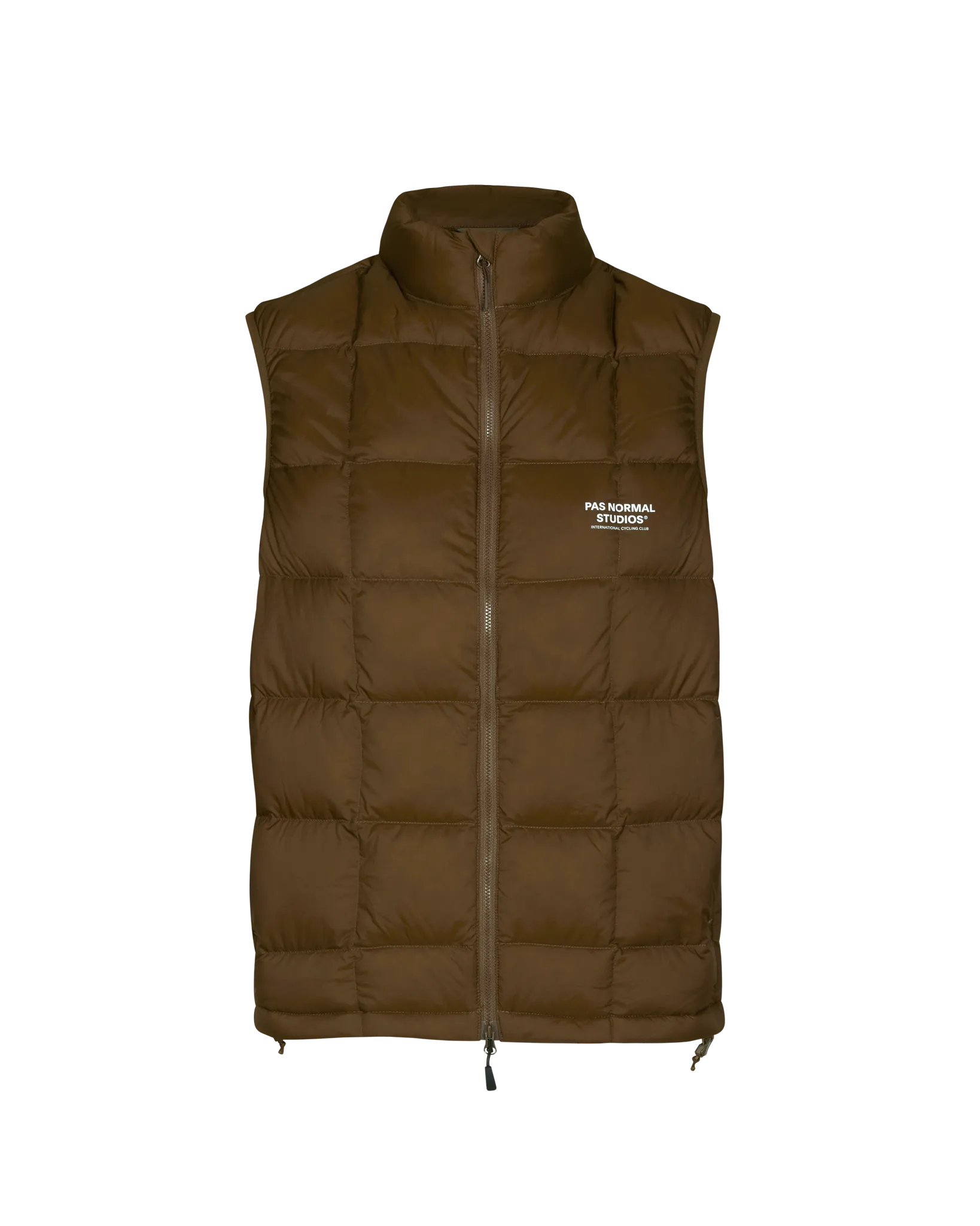 Pas Normal Studios Army Brown Off-Race Down Vest