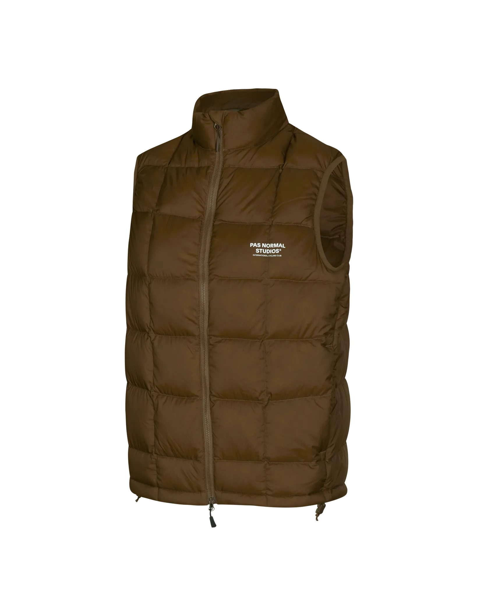 Pas Normal Studios Army Brown Off-Race Down Vest