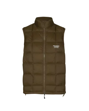 Pas Normal Studios Army Brown Off-Race Down Vest