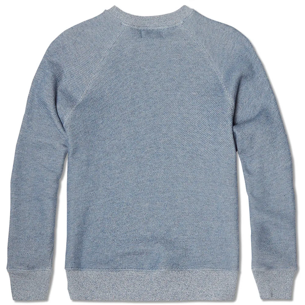 Raglan Sleeve Navy Knit Sweater