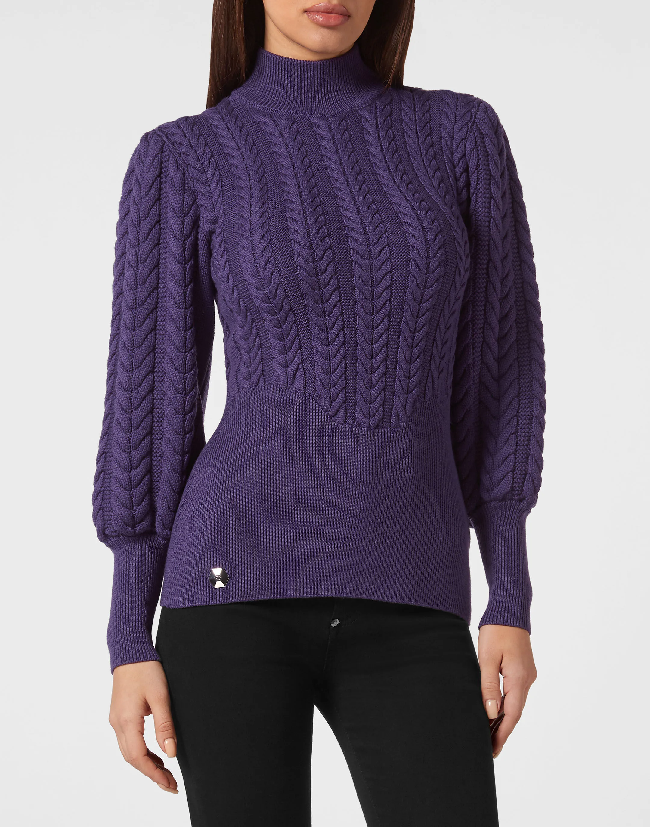 Wool Turtleneck LS Basic by PHILIPP PLEIN