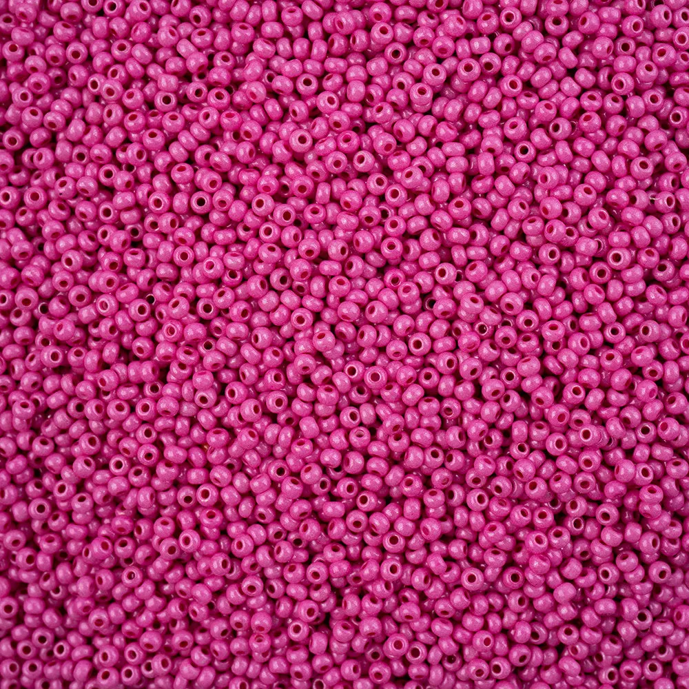 11/0 Czech Glass Seed Bead, Pink Terra Intensive