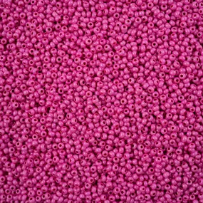 11/0 Czech Glass Seed Bead, Pink Terra Intensive