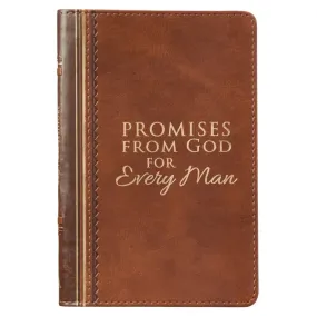 Faux Leather Devotional - Promises from God For Men