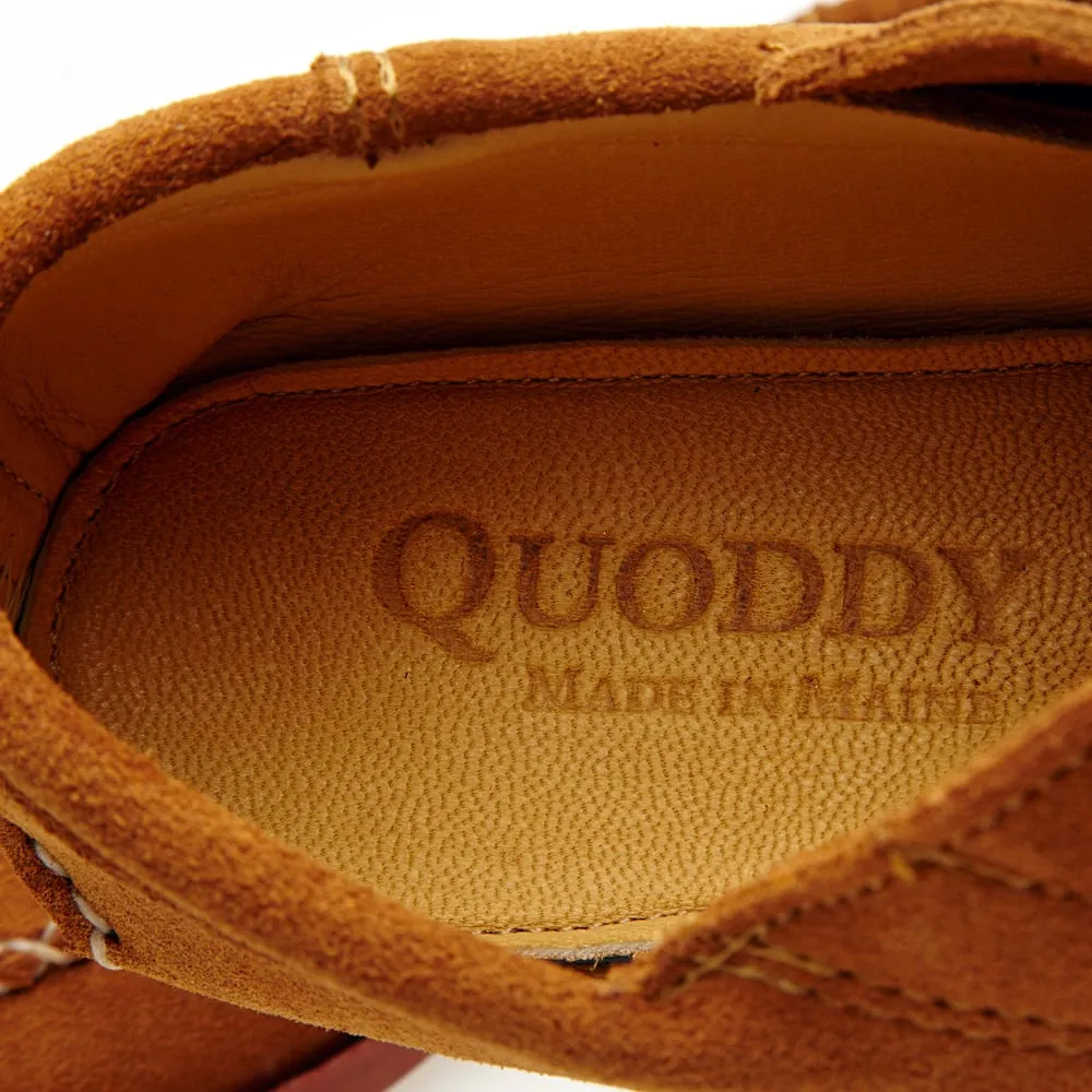 Maliseet Oxford Toast Suede with Cross-Stitch by Quoddy