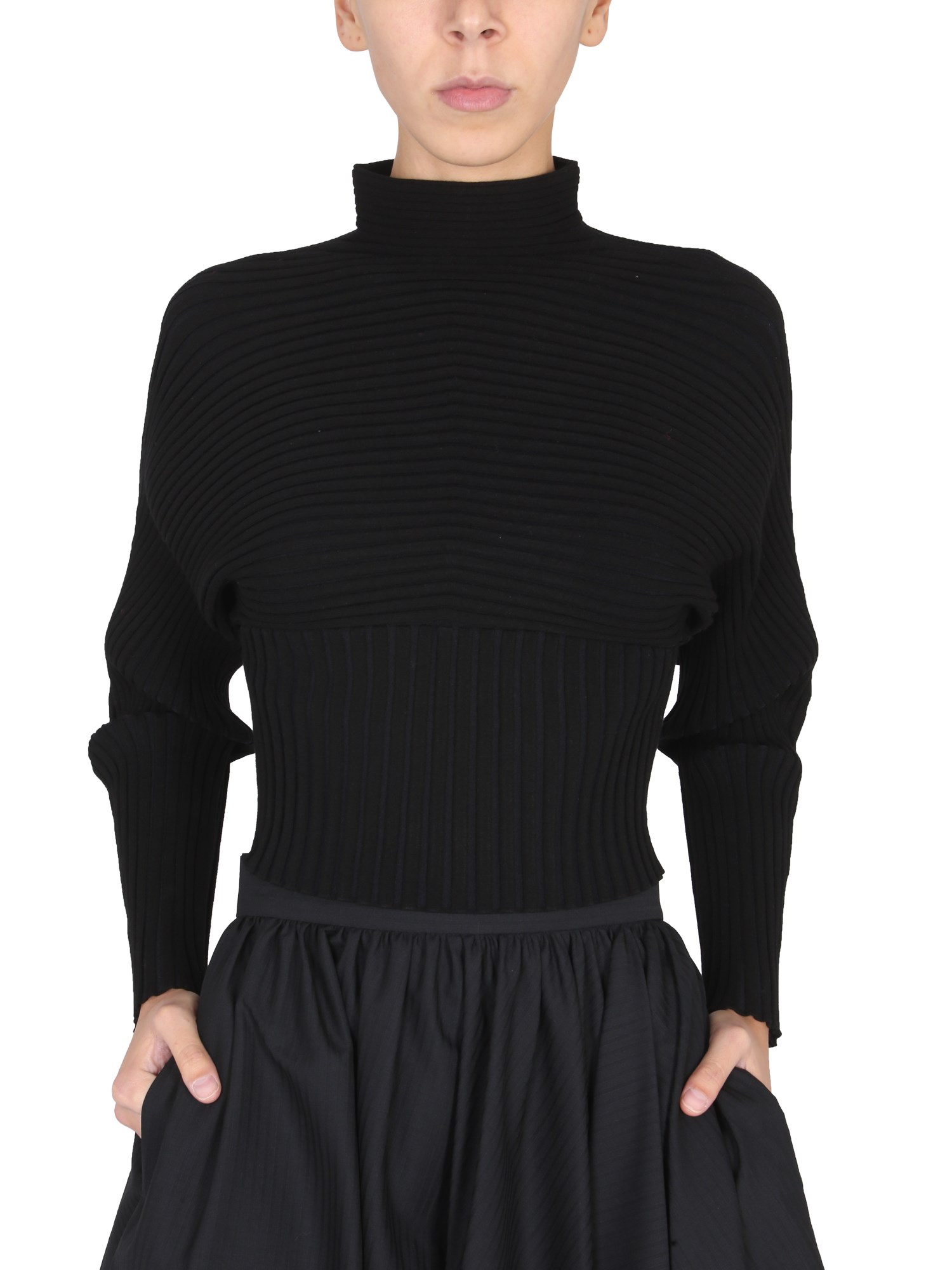 TORY BURCH Viscose Ribbed Top