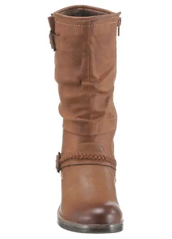 Rieker Faux Leather Boots | Look Again