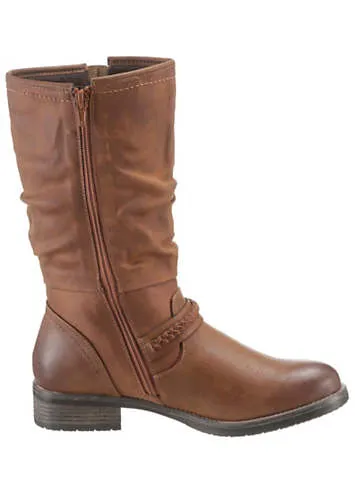 Rieker Faux Leather Boots | Look Again