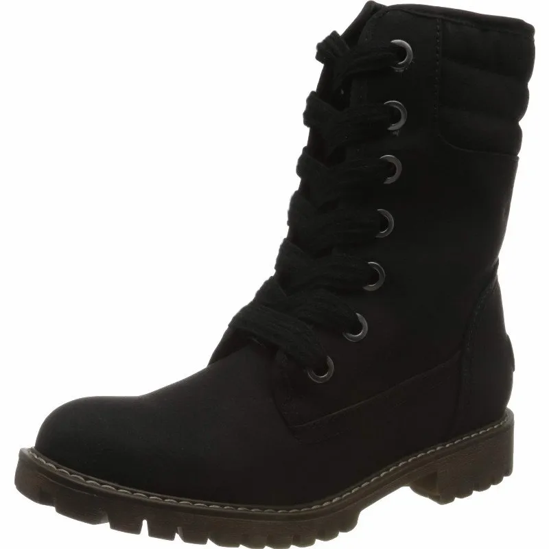 Roxy ALDEAN Women's Black Faux Leather Boots