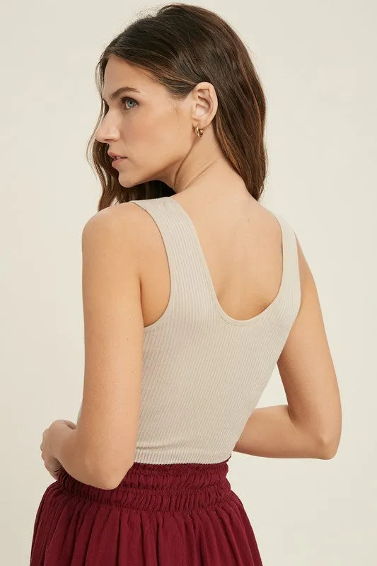 Ribbed Seamless Cami