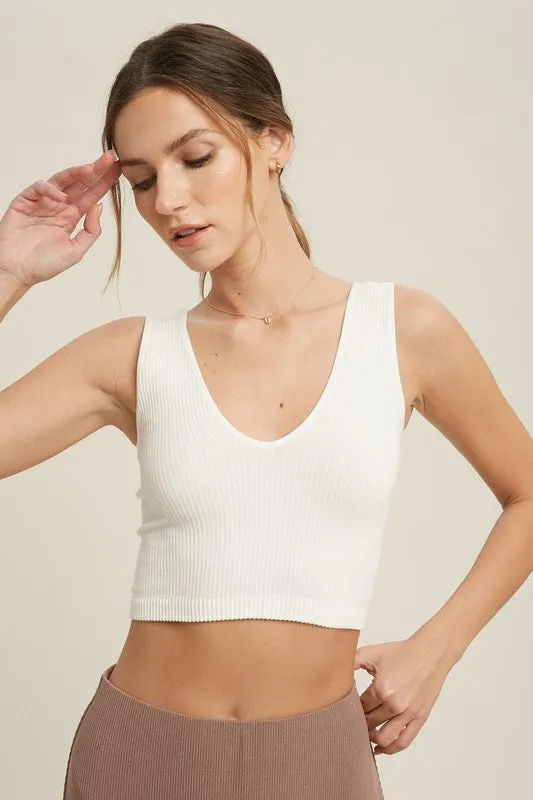 Ribbed Seamless Cami