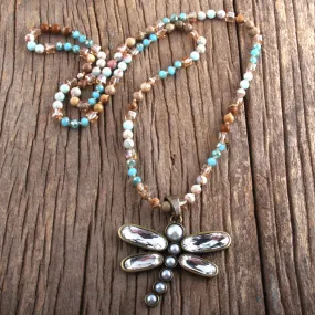 Dragonfly Pendant Necklace