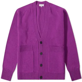 Sen Foxglove Lambswool Knit Cardigan