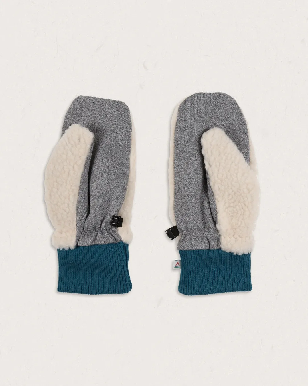 Eco-Friendly Ivory Sherpa Mittens