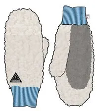 Eco-Friendly Ivory Sherpa Mittens