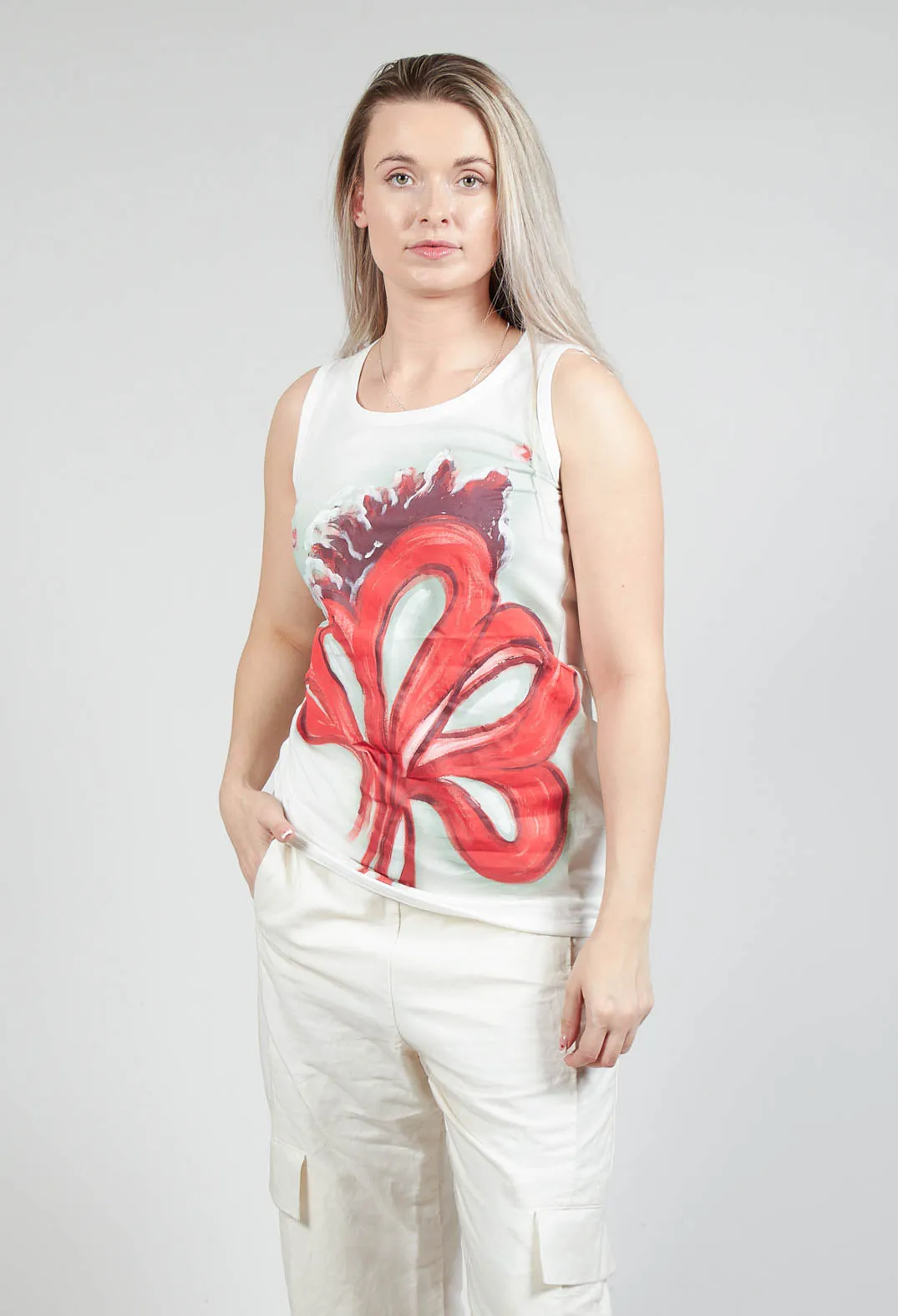 Handpainted Spec Print Vest