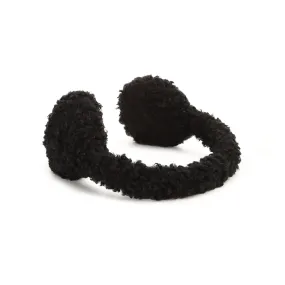 Black Muppet Ear Warmers by SR