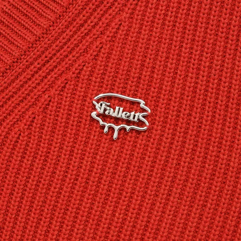 Fallett | Casual Long Sleeve Plain Logo Cardigans