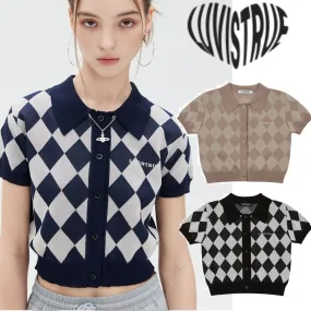 Luv Is True Casual Style Street Style Medium Short Sleeves Elegant Style