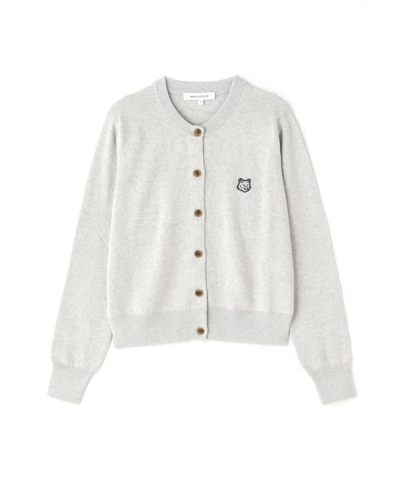 Maison Kitsune Street Style Plain Logo Cardigans