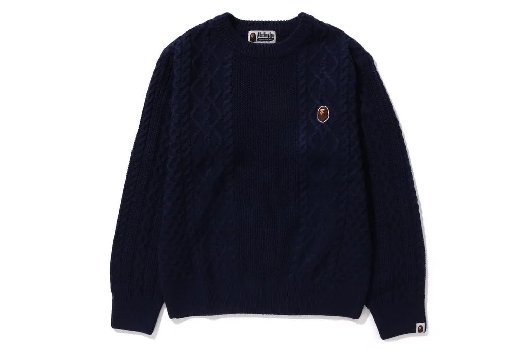 Unisex Wool Logo Sweater