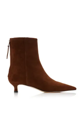 Suede Ankle Boots - Aeyde Zoe